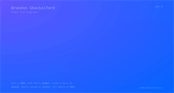 Desktop Screenshot of bshackelford.com